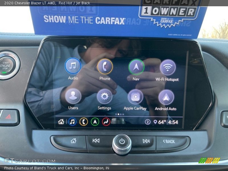 Red Hot / Jet Black 2020 Chevrolet Blazer LT AWD