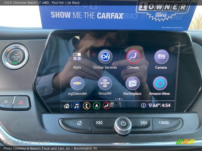 Red Hot / Jet Black 2020 Chevrolet Blazer LT AWD
