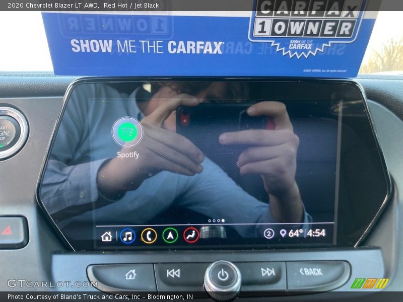 Red Hot / Jet Black 2020 Chevrolet Blazer LT AWD
