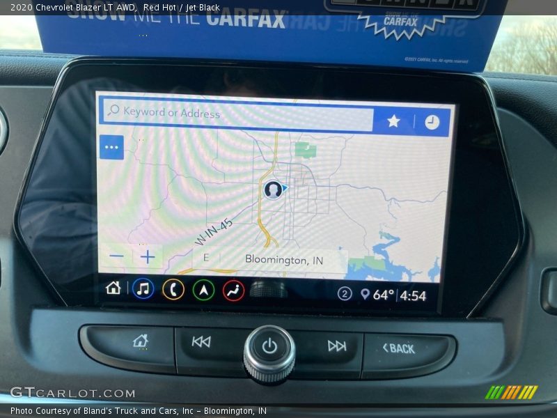 Red Hot / Jet Black 2020 Chevrolet Blazer LT AWD