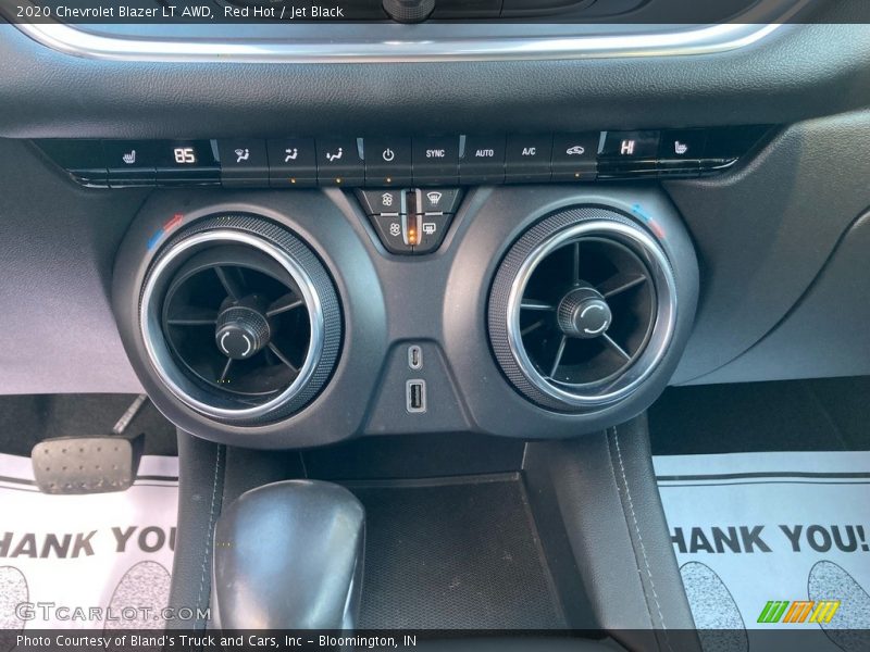 Red Hot / Jet Black 2020 Chevrolet Blazer LT AWD