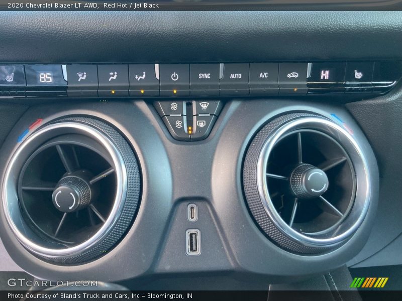 Red Hot / Jet Black 2020 Chevrolet Blazer LT AWD