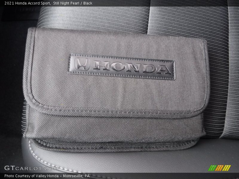 Still Night Pearl / Black 2021 Honda Accord Sport