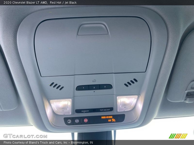 Red Hot / Jet Black 2020 Chevrolet Blazer LT AWD