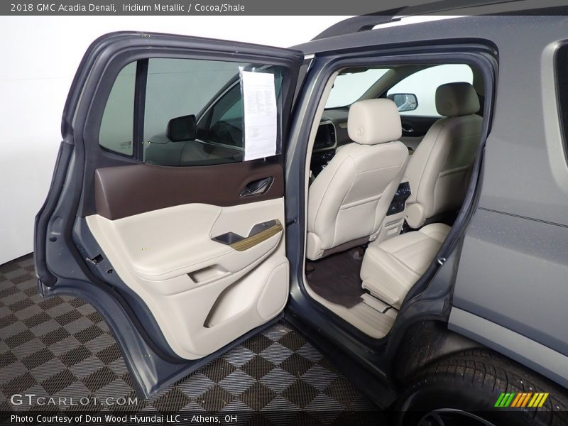 Iridium Metallic / Cocoa/Shale 2018 GMC Acadia Denali
