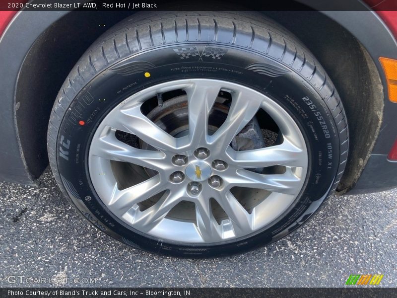 Red Hot / Jet Black 2020 Chevrolet Blazer LT AWD