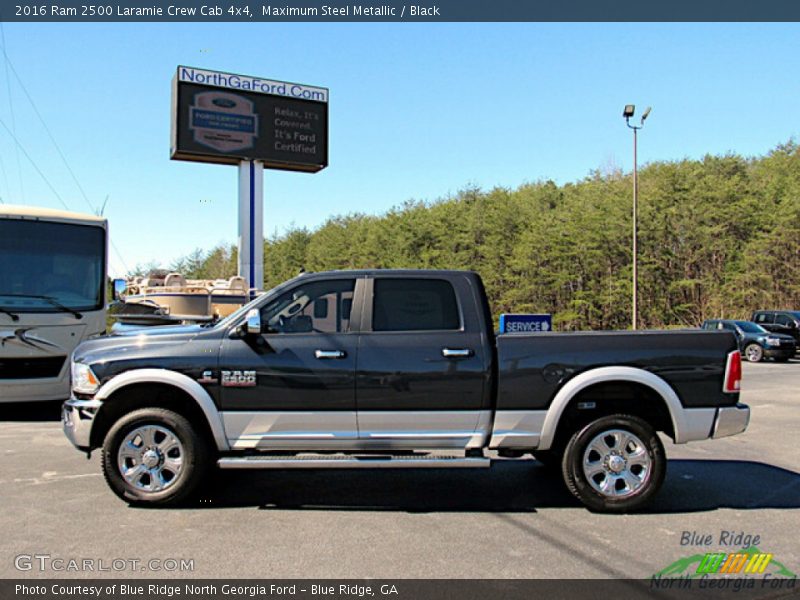 Maximum Steel Metallic / Black 2016 Ram 2500 Laramie Crew Cab 4x4