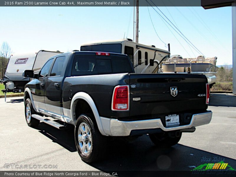 Maximum Steel Metallic / Black 2016 Ram 2500 Laramie Crew Cab 4x4