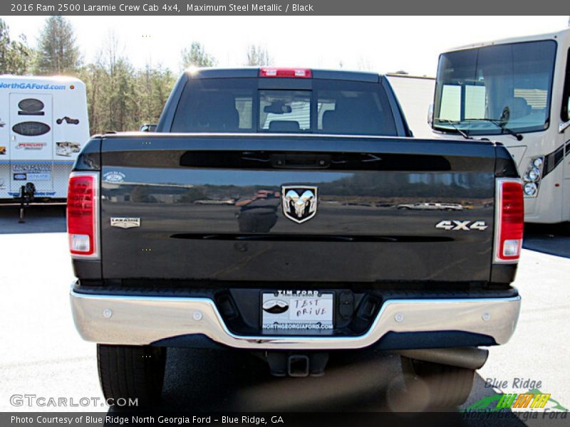 Maximum Steel Metallic / Black 2016 Ram 2500 Laramie Crew Cab 4x4