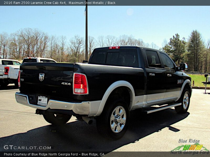 Maximum Steel Metallic / Black 2016 Ram 2500 Laramie Crew Cab 4x4