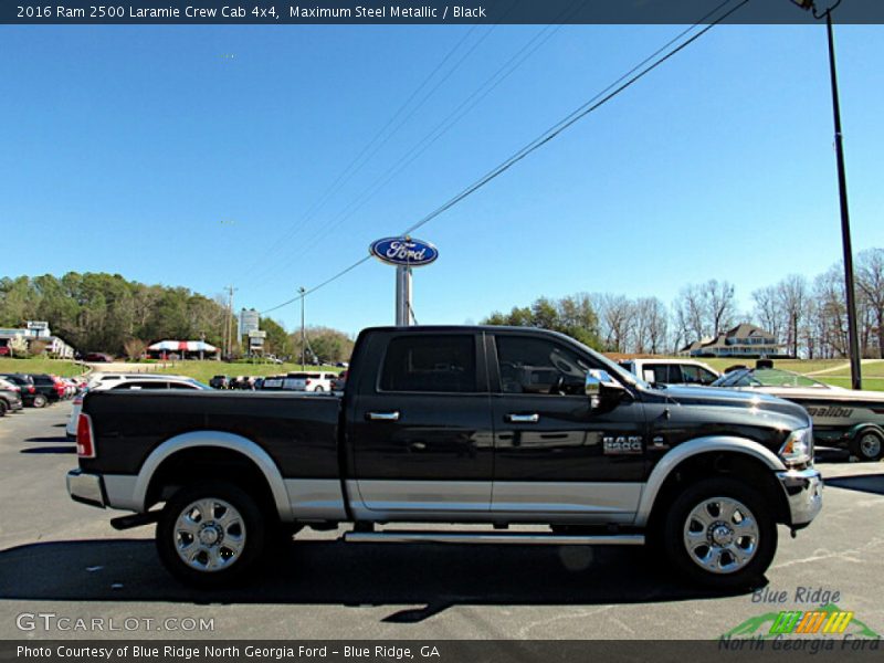 Maximum Steel Metallic / Black 2016 Ram 2500 Laramie Crew Cab 4x4