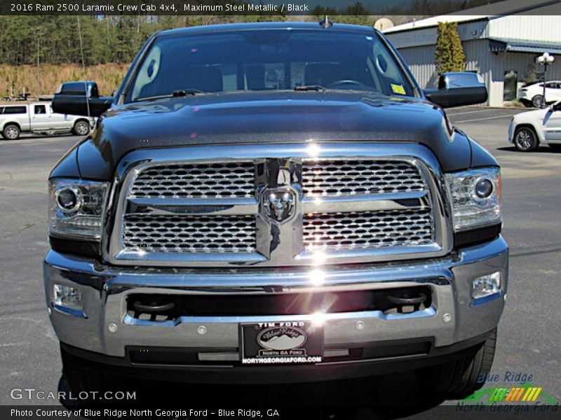 Maximum Steel Metallic / Black 2016 Ram 2500 Laramie Crew Cab 4x4