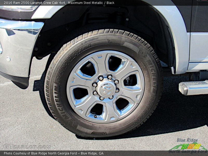 Maximum Steel Metallic / Black 2016 Ram 2500 Laramie Crew Cab 4x4