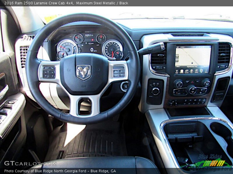 Maximum Steel Metallic / Black 2016 Ram 2500 Laramie Crew Cab 4x4