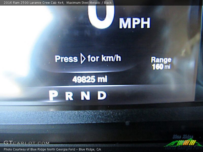 Maximum Steel Metallic / Black 2016 Ram 2500 Laramie Crew Cab 4x4
