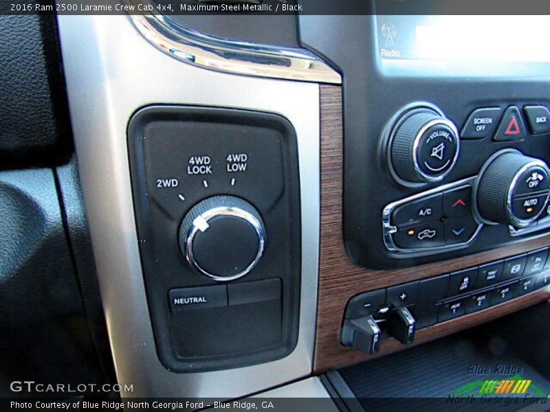 Maximum Steel Metallic / Black 2016 Ram 2500 Laramie Crew Cab 4x4
