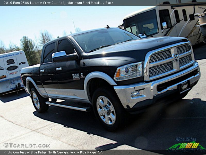 Maximum Steel Metallic / Black 2016 Ram 2500 Laramie Crew Cab 4x4