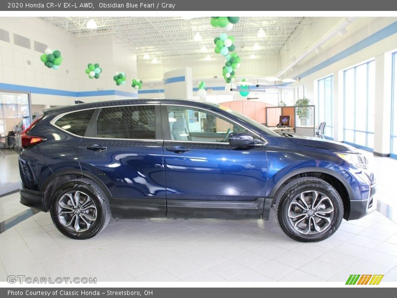  2020 CR-V EX-L AWD Obsidian Blue Pearl