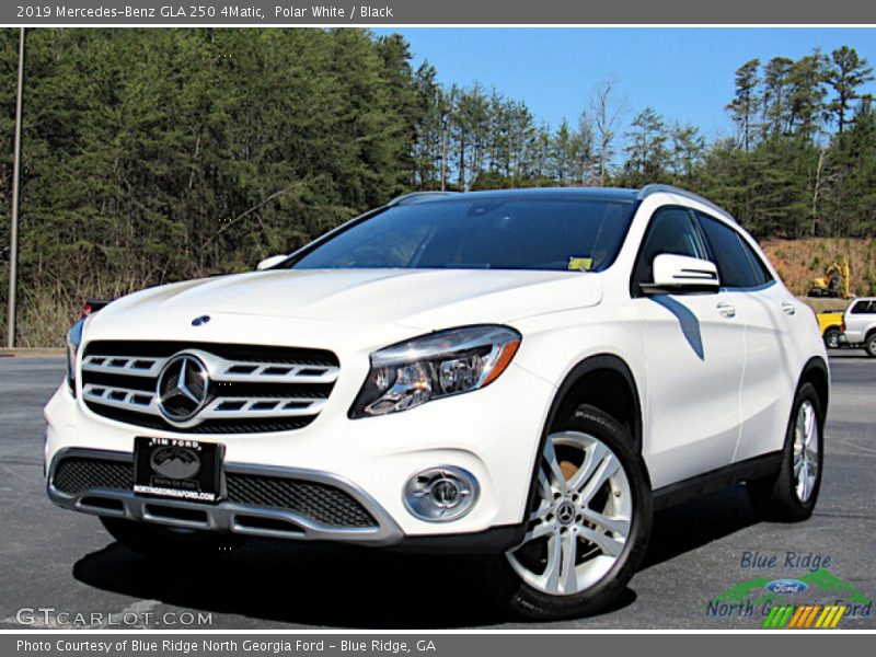 Polar White / Black 2019 Mercedes-Benz GLA 250 4Matic