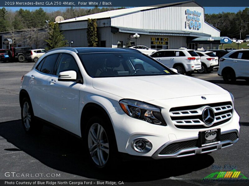 Polar White / Black 2019 Mercedes-Benz GLA 250 4Matic
