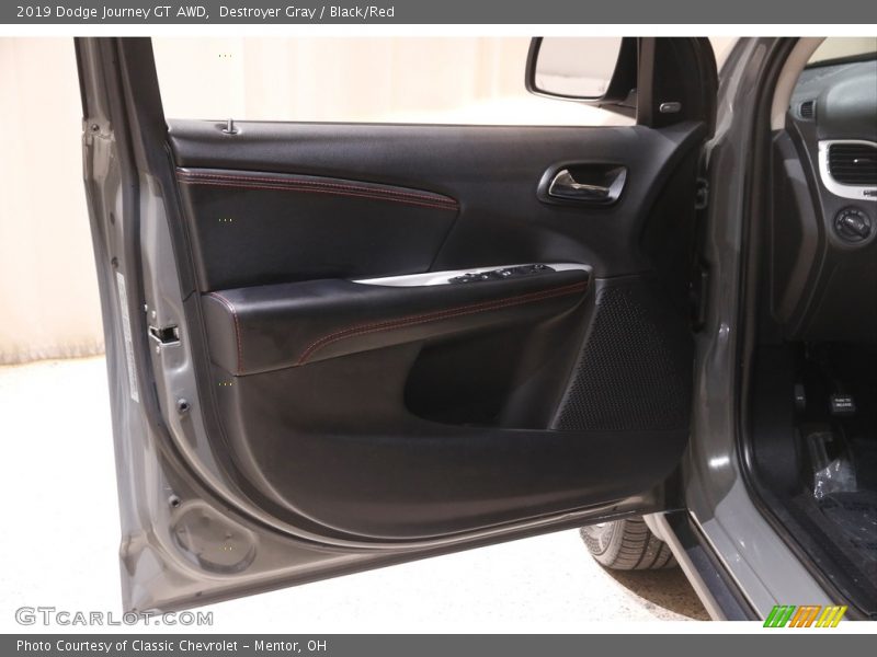 Destroyer Gray / Black/Red 2019 Dodge Journey GT AWD