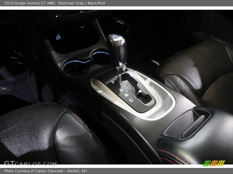 Destroyer Gray / Black/Red 2019 Dodge Journey GT AWD