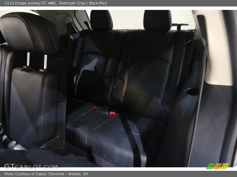 Destroyer Gray / Black/Red 2019 Dodge Journey GT AWD