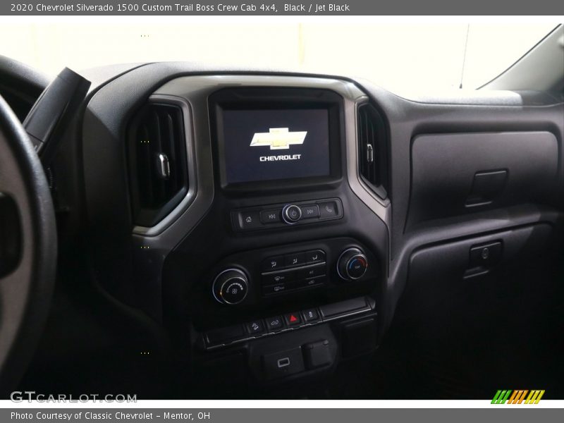 Black / Jet Black 2020 Chevrolet Silverado 1500 Custom Trail Boss Crew Cab 4x4