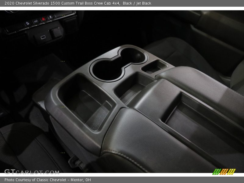 Black / Jet Black 2020 Chevrolet Silverado 1500 Custom Trail Boss Crew Cab 4x4