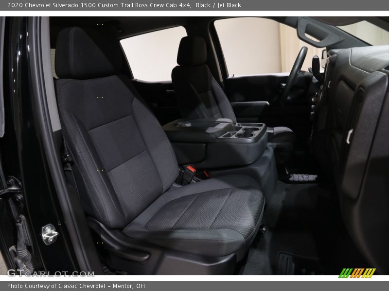 Black / Jet Black 2020 Chevrolet Silverado 1500 Custom Trail Boss Crew Cab 4x4
