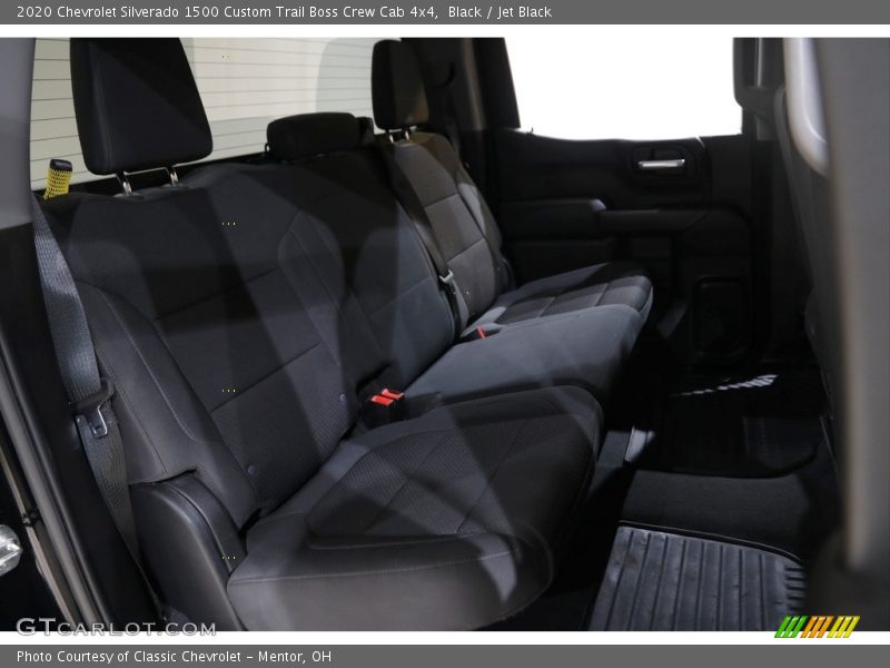 Black / Jet Black 2020 Chevrolet Silverado 1500 Custom Trail Boss Crew Cab 4x4