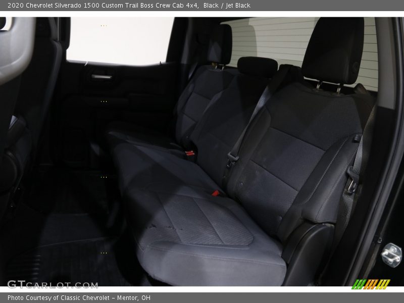 Black / Jet Black 2020 Chevrolet Silverado 1500 Custom Trail Boss Crew Cab 4x4
