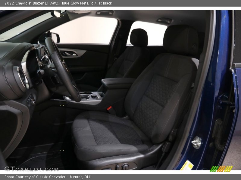 Blue Glow Metallic / Jet Black 2022 Chevrolet Blazer LT AWD