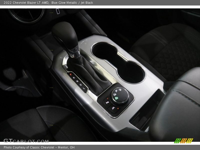 Blue Glow Metallic / Jet Black 2022 Chevrolet Blazer LT AWD