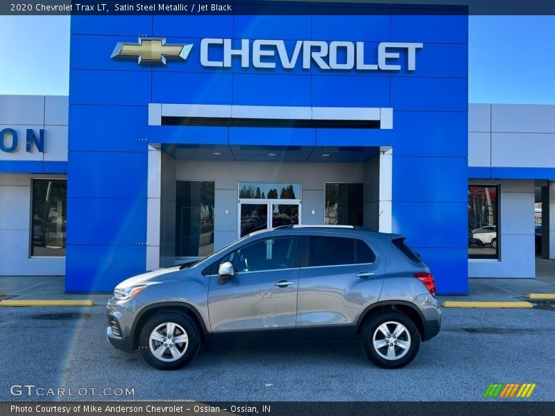 Satin Steel Metallic / Jet Black 2020 Chevrolet Trax LT