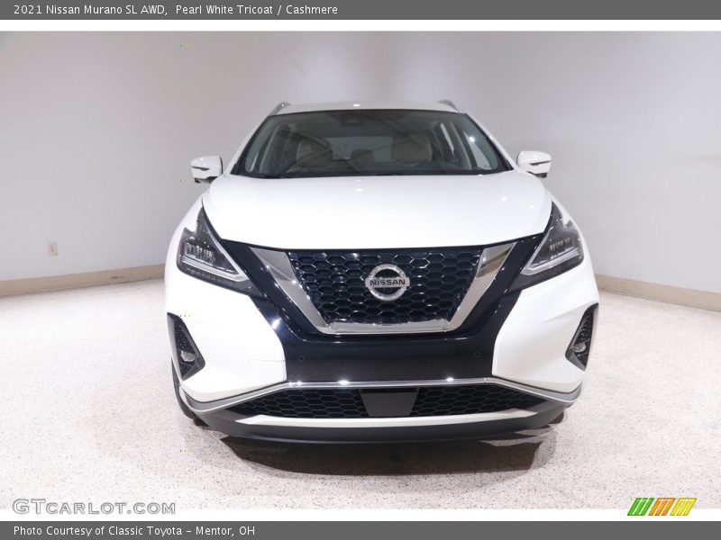 Pearl White Tricoat / Cashmere 2021 Nissan Murano SL AWD