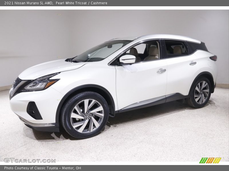Pearl White Tricoat / Cashmere 2021 Nissan Murano SL AWD