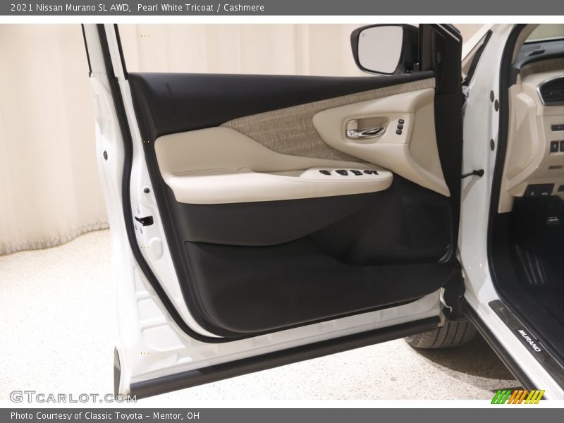 Pearl White Tricoat / Cashmere 2021 Nissan Murano SL AWD