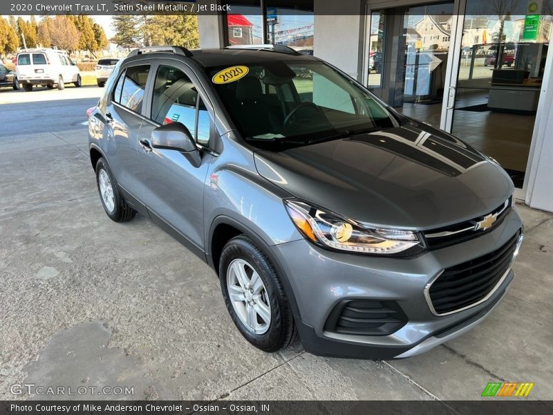Satin Steel Metallic / Jet Black 2020 Chevrolet Trax LT