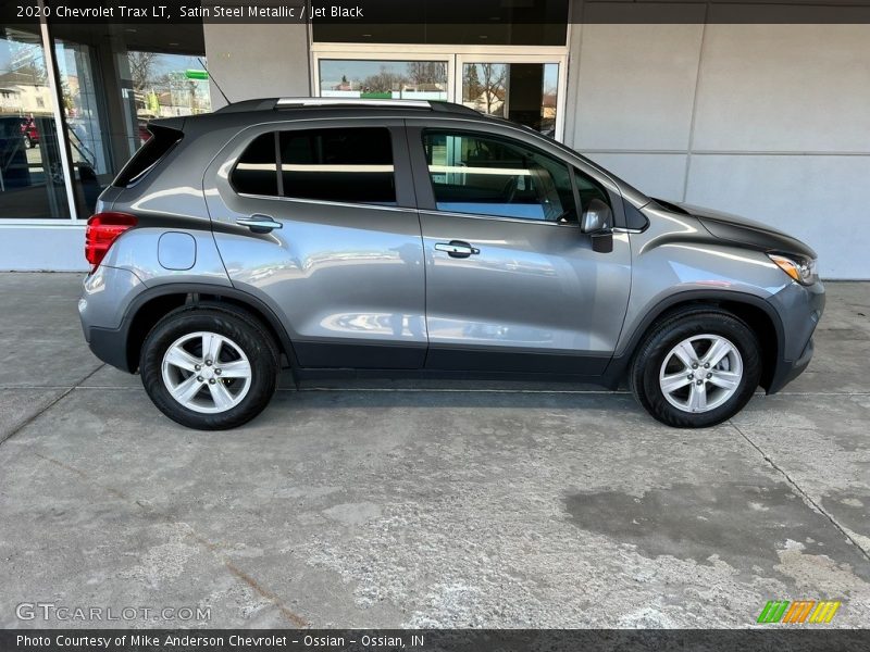 Satin Steel Metallic / Jet Black 2020 Chevrolet Trax LT
