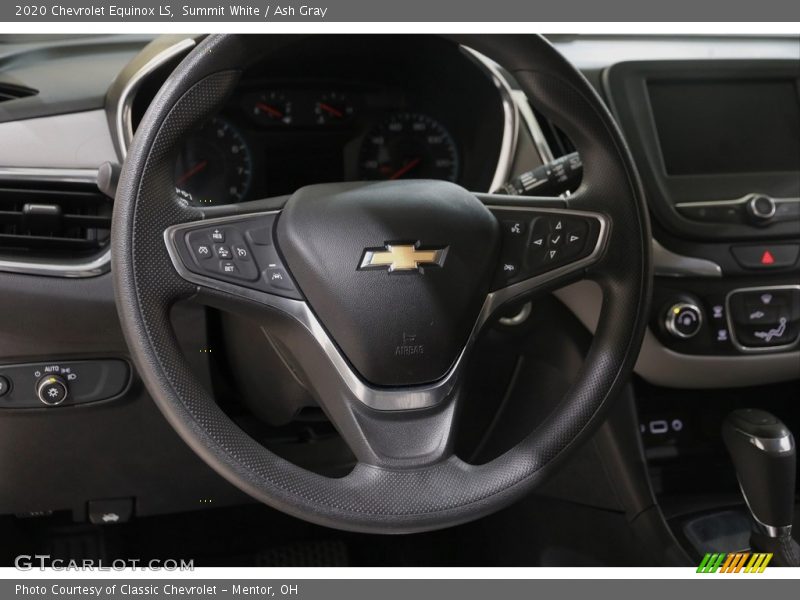 Summit White / Ash Gray 2020 Chevrolet Equinox LS