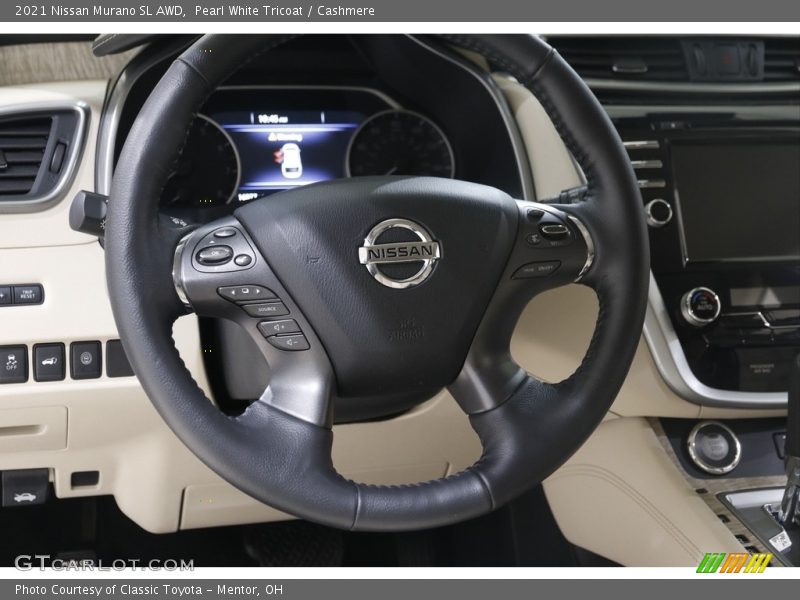 Pearl White Tricoat / Cashmere 2021 Nissan Murano SL AWD
