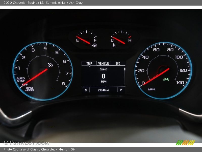 Summit White / Ash Gray 2020 Chevrolet Equinox LS