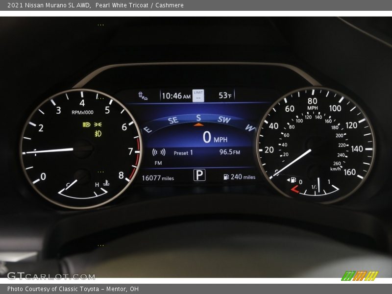 Pearl White Tricoat / Cashmere 2021 Nissan Murano SL AWD