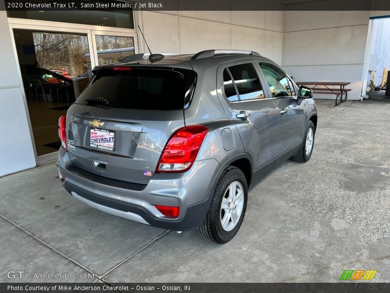 Satin Steel Metallic / Jet Black 2020 Chevrolet Trax LT
