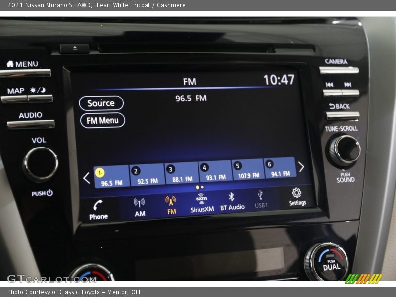 Pearl White Tricoat / Cashmere 2021 Nissan Murano SL AWD