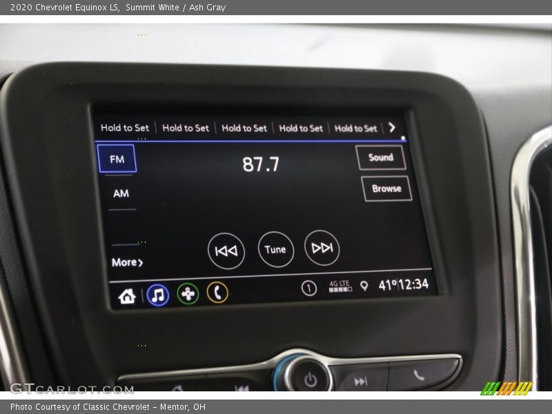 Summit White / Ash Gray 2020 Chevrolet Equinox LS