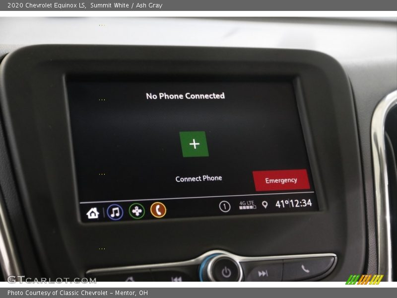 Summit White / Ash Gray 2020 Chevrolet Equinox LS