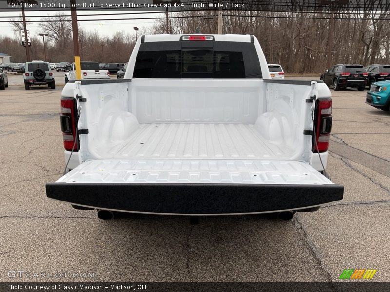 Bright White / Black 2023 Ram 1500 Big Horn Built To Serve Edition Crew Cab 4x4
