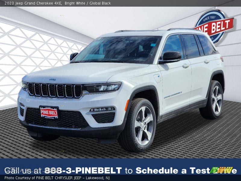 Bright White / Global Black 2023 Jeep Grand Cherokee 4XE